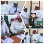 مدرسة الحسينى الإبتدائية توقع عقد شراكة